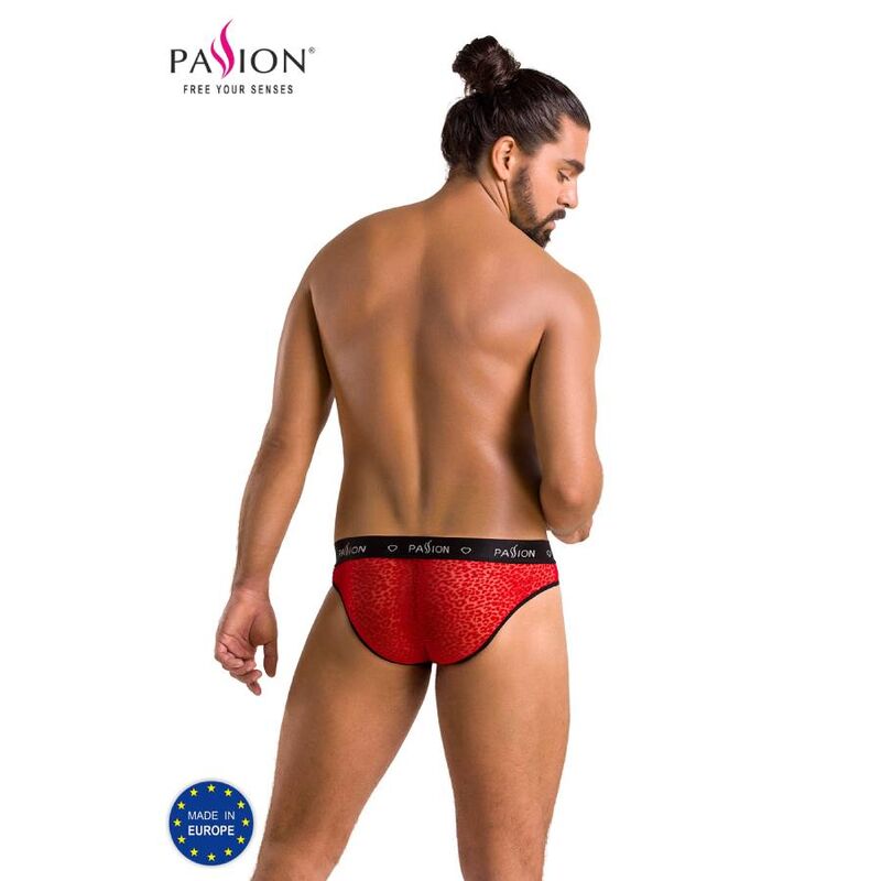 PASSION MEN 031 Slip Mike Rouge S/M — vue détaillée