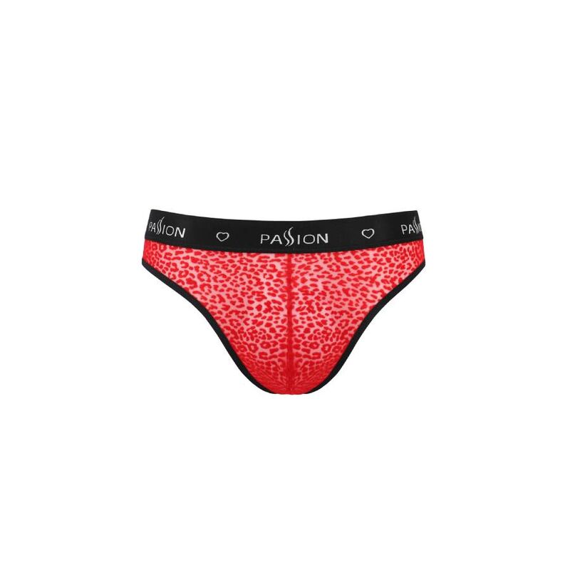 PASSION MEN 031 Slip Mike Rouge L/Xl — accessoires inclus