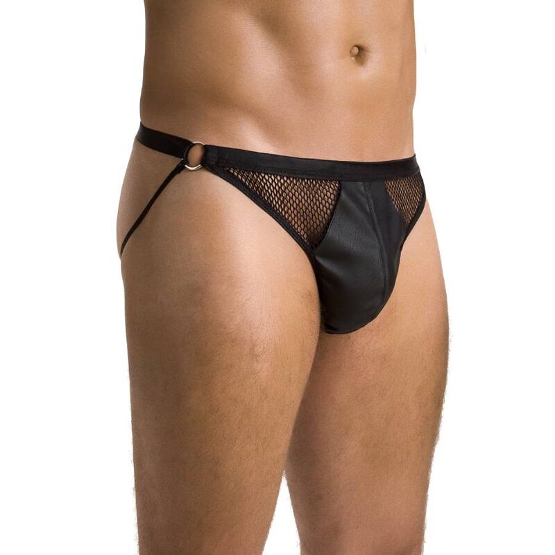 PASSION MEN 034 Slip Open Luke Noir S/M — vue alternative