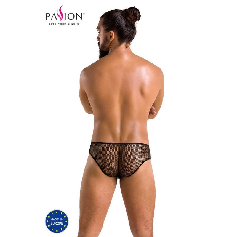 PASSION MEN 035 Slip Richard Noir S/M — vue détaillée