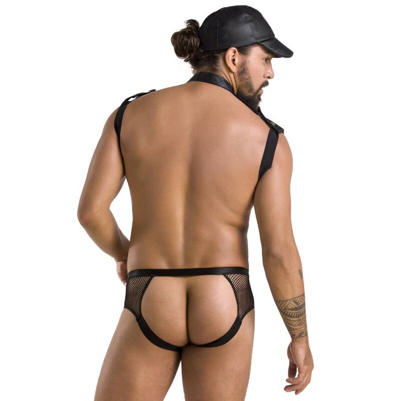 PASSION MEN 038 Ensemble John Black S/M — vue arrière