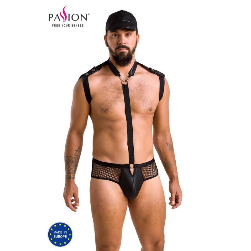 PASSION MEN 038 Ensemble John Black L/Xl - Aura Intime