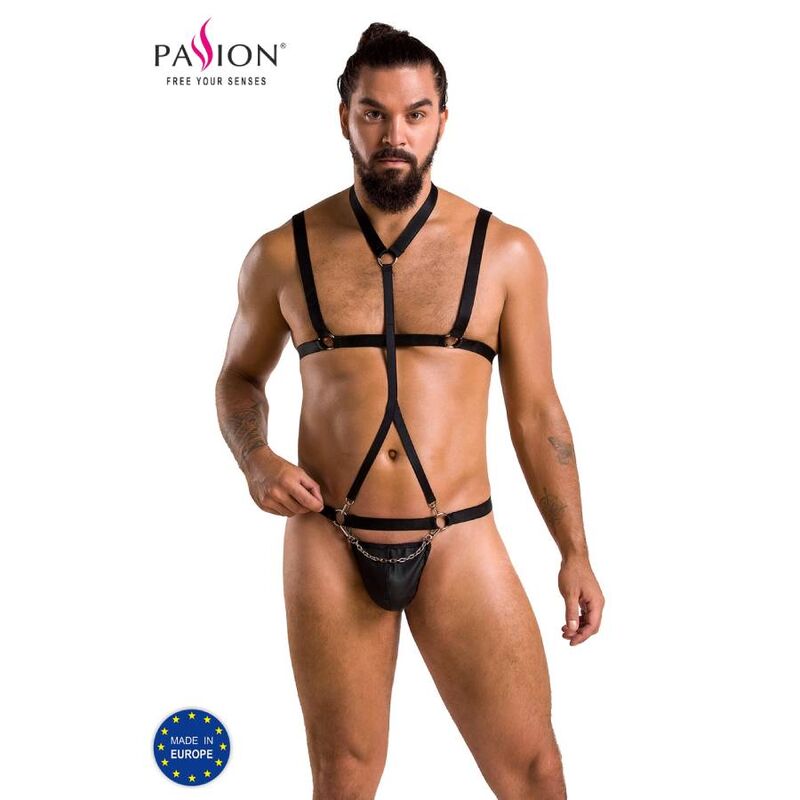 PASSION MEN 039 Ensemble Andrew Black L/Xl - Aura Intime