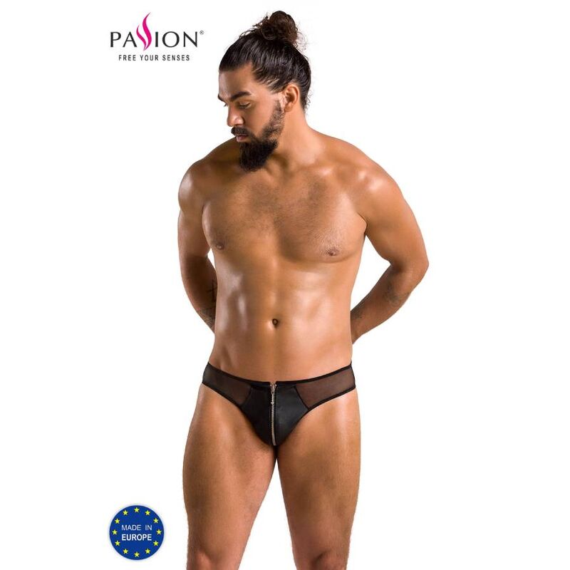 PASSION MEN 042 Slip Timmy Noir L/Xl - Aura Intime