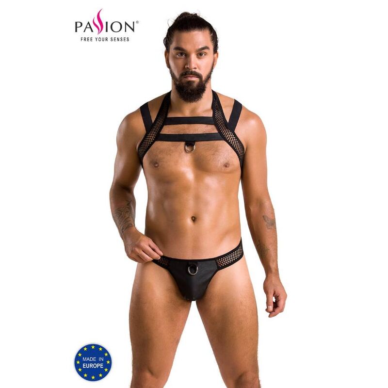 PASSION MEN 043 Ensemble Jacob Noir S/M - Aura Intime