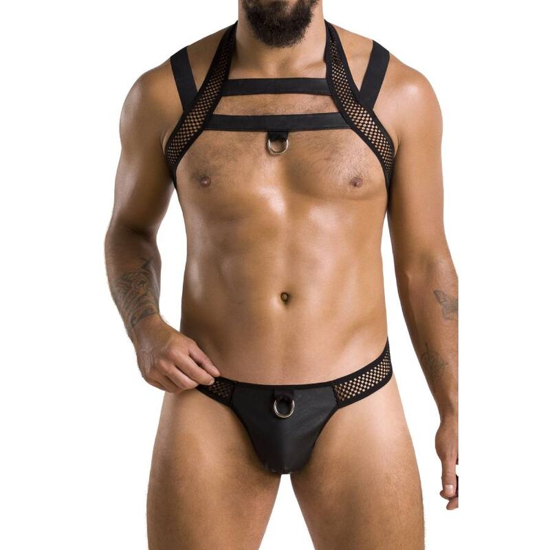 PASSION MEN 043 Ensemble Jacob Noir L/Xl — vue alternative