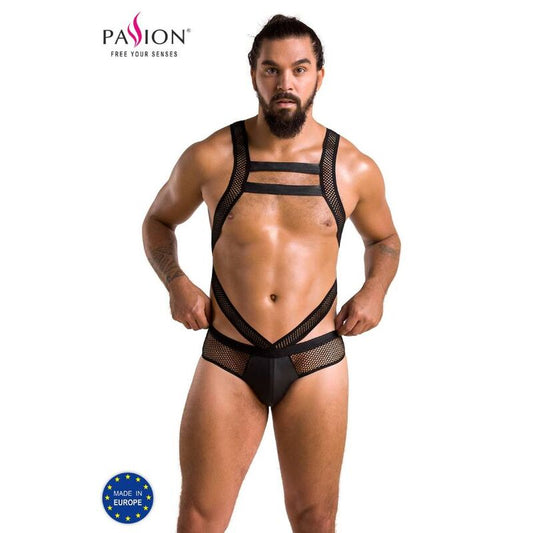 PASSION MEN 045 Body Victor Noir L/Xl - Aura Intime