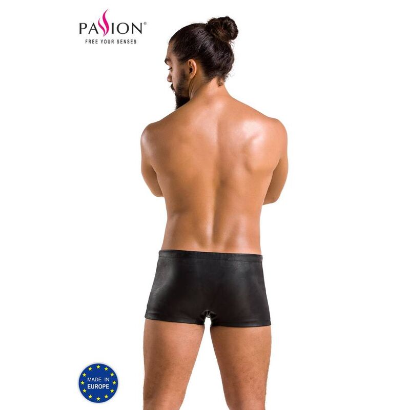 PASSION MEN 048 SHORT DAVID NOIR S/M — vue détaillée
