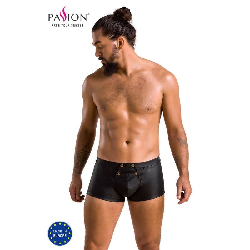 PASSION MEN 050 SHORT PATRICK NOIR S/M - Aura Intime