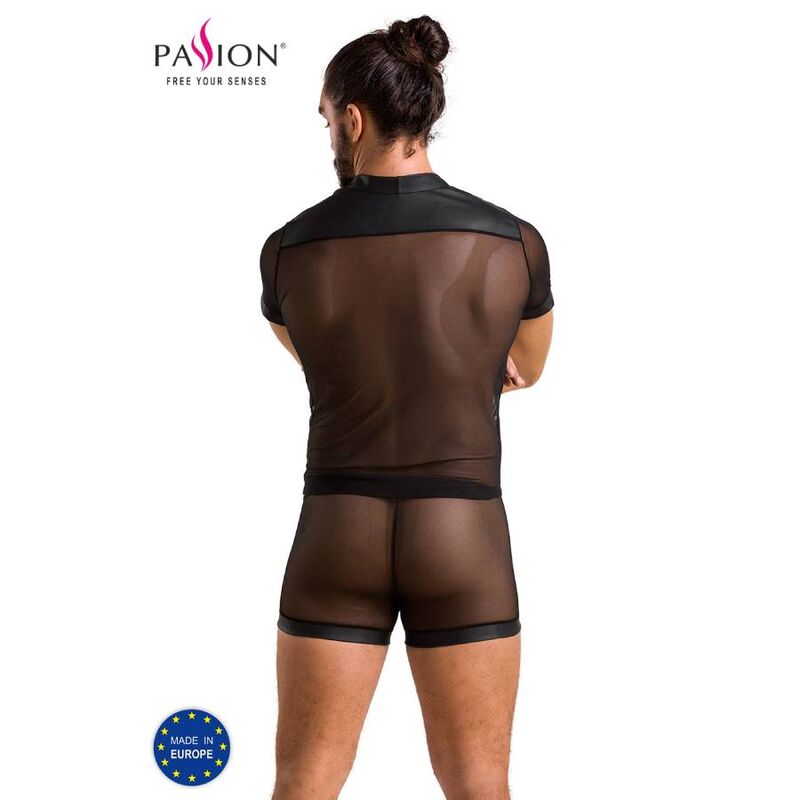 PASSION MEN 052 Ensemble Michael Noir L/Xl — vue détaillée