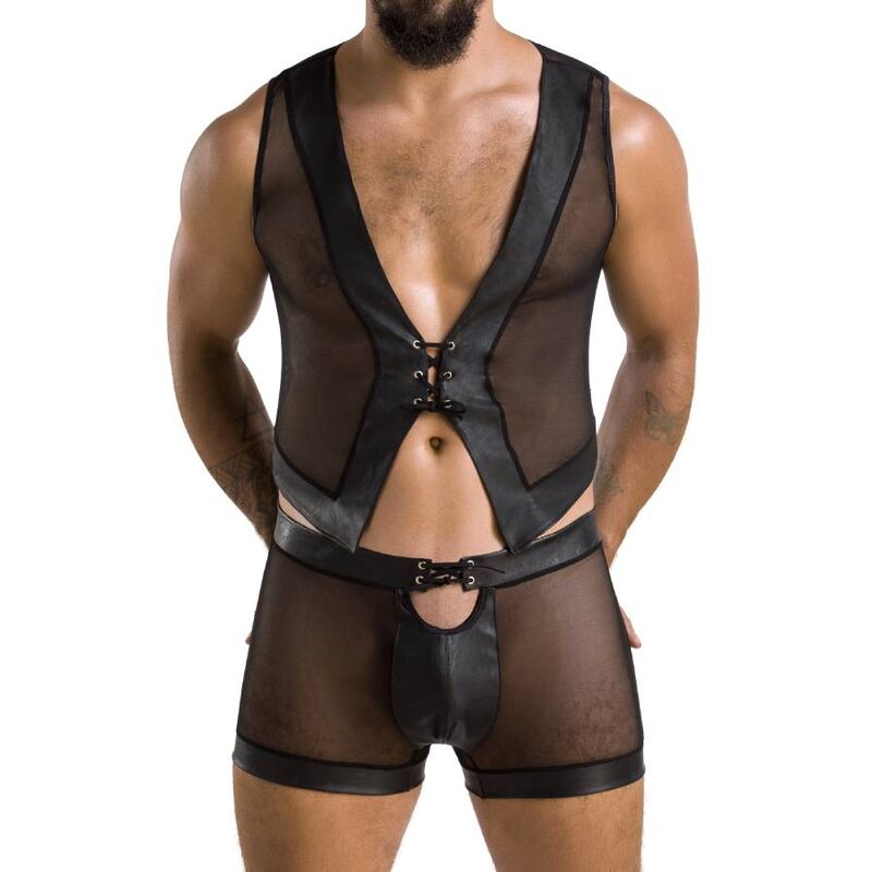 PASSION MEN 053 Ensemble William Noir S/M — vue alternative
