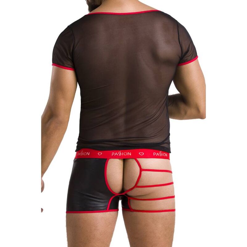 PASSION MEN 055 Ensemble Mark Noir S/M — vue alternative