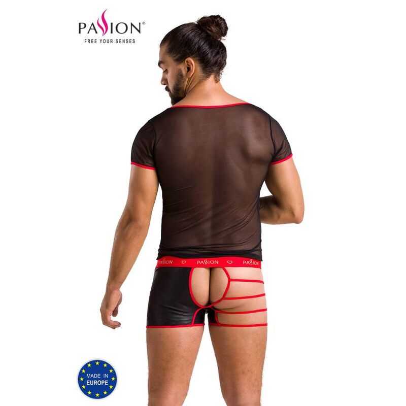 PASSION MEN 055 Ensemble Mark Noir S/M - Aura Intime