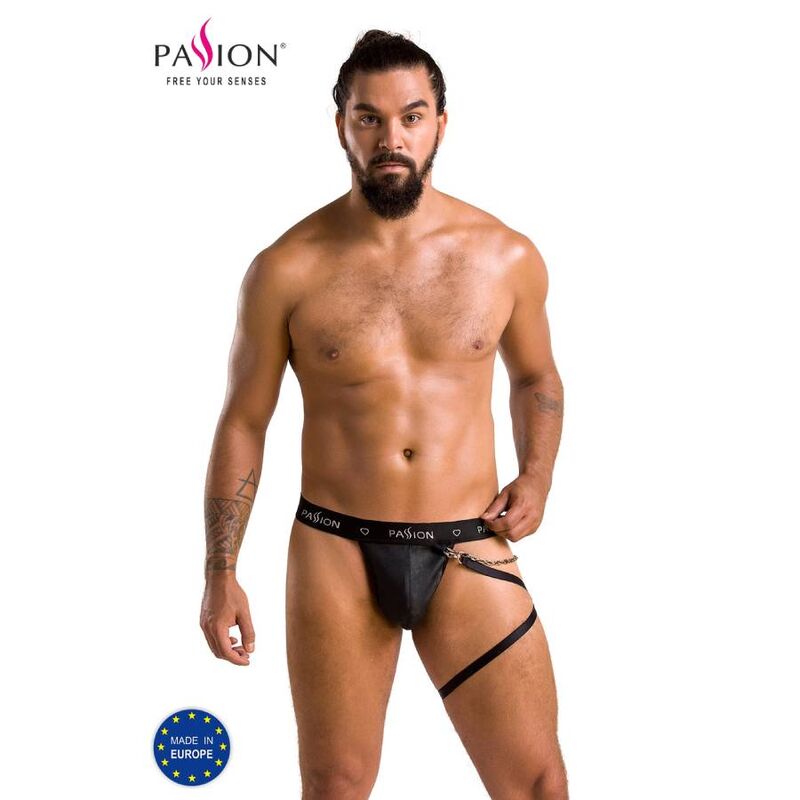 PASSION MEN 058 BILL STRING NOIR S/M - Aura Intime