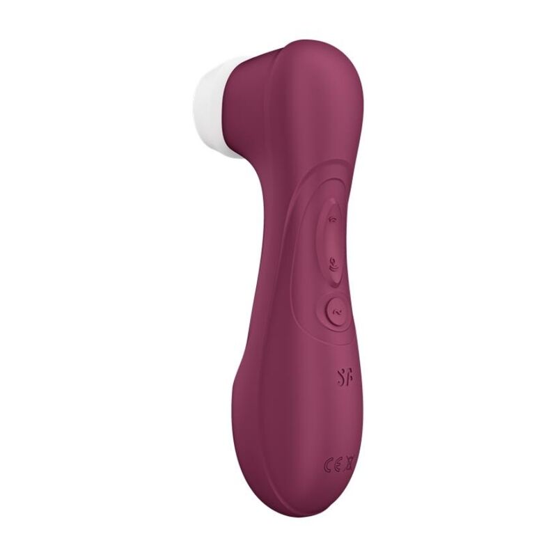 SATISFYER AIR PULSE Pro 2 Génération 3 Technologie Air Liquide Vin Rouge — vue arrière