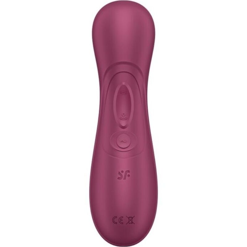 SATISFYER AIR PULSE Pro 2 Génération 3 Technologie Air Liquide Vin Rouge - Aura Intime