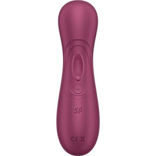 SATISFYER AIR PULSE Pro 2 Génération 3 Technologie Air Liquide Vin Rouge - Aura Intime