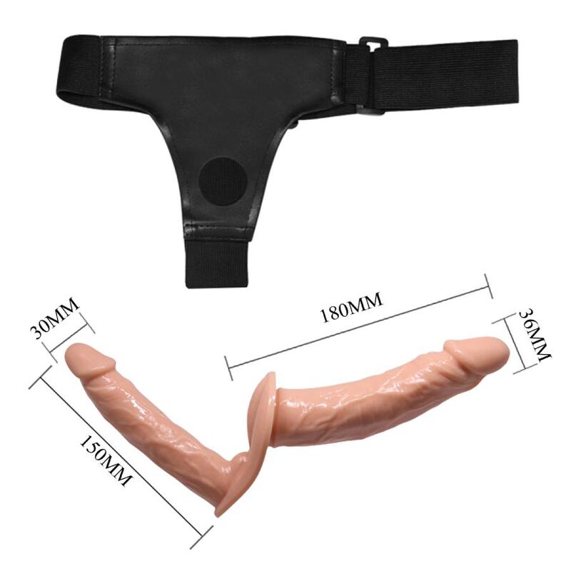 BAILE HARNESS COLLECTION ULTRA PASSIONNÉ DOUBLE GODES HARNAIS — accessoires inclus