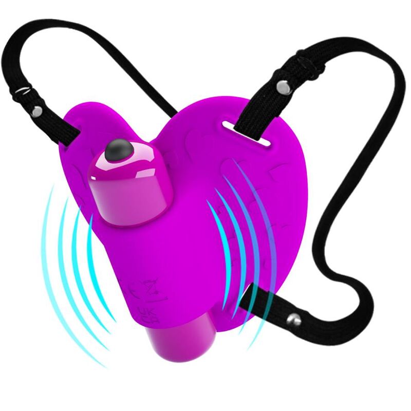 PRETTY LOVE FLIRTATION Masseur Clitoris Heartbeat 10 Modes Vibration Violet — vue alternative