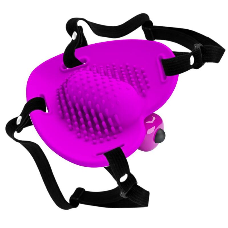 PRETTY LOVE FLIRTATION Masseur Clitoris Heartbeat 10 Modes Vibration Violet — vue arrière