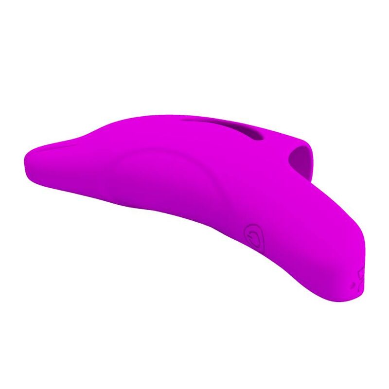 PRETTY LOVE Puissant Stimulateur Doigts Violet Delphini — accessoires inclus