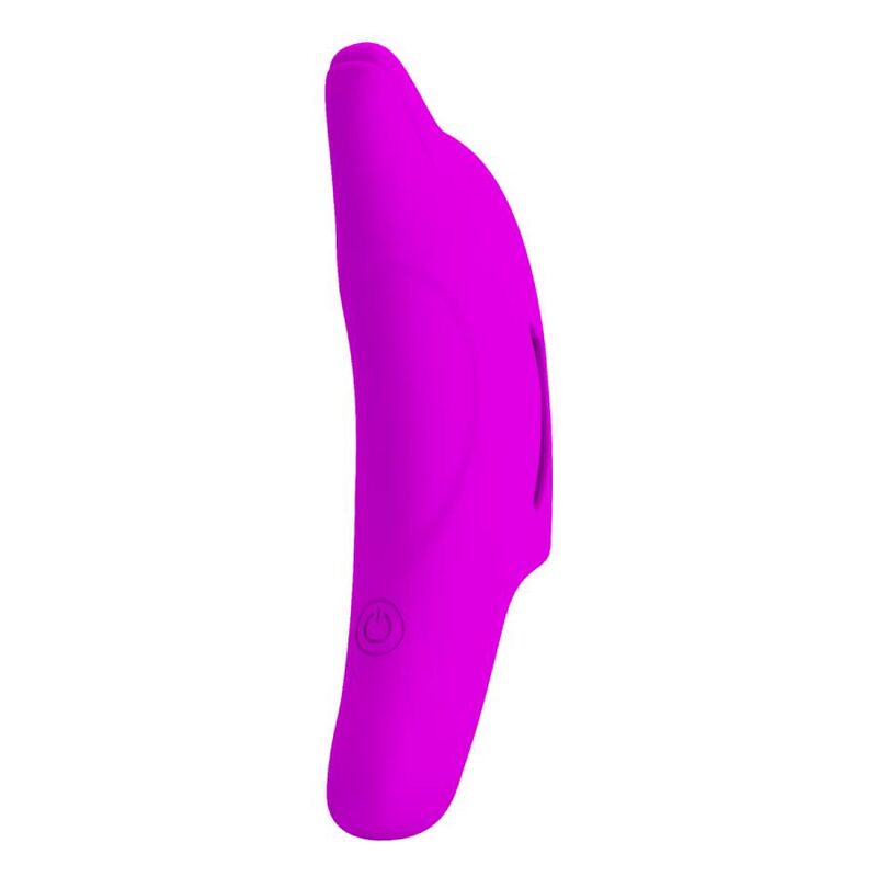 PRETTY LOVE Puissant Stimulateur Doigts Violet Delphini — vue arrière