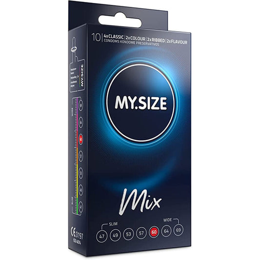 MY SIZE MIX Mix Préservatifs 60 Mm 10 Unités - Aura Intime