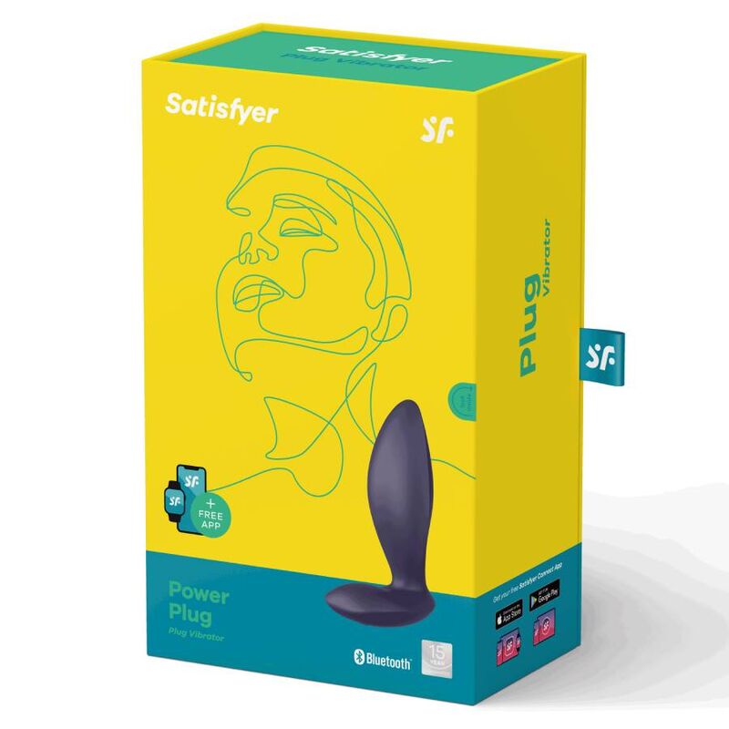 SATISFYER PLUGS Power Plug Violet — vue détaillée