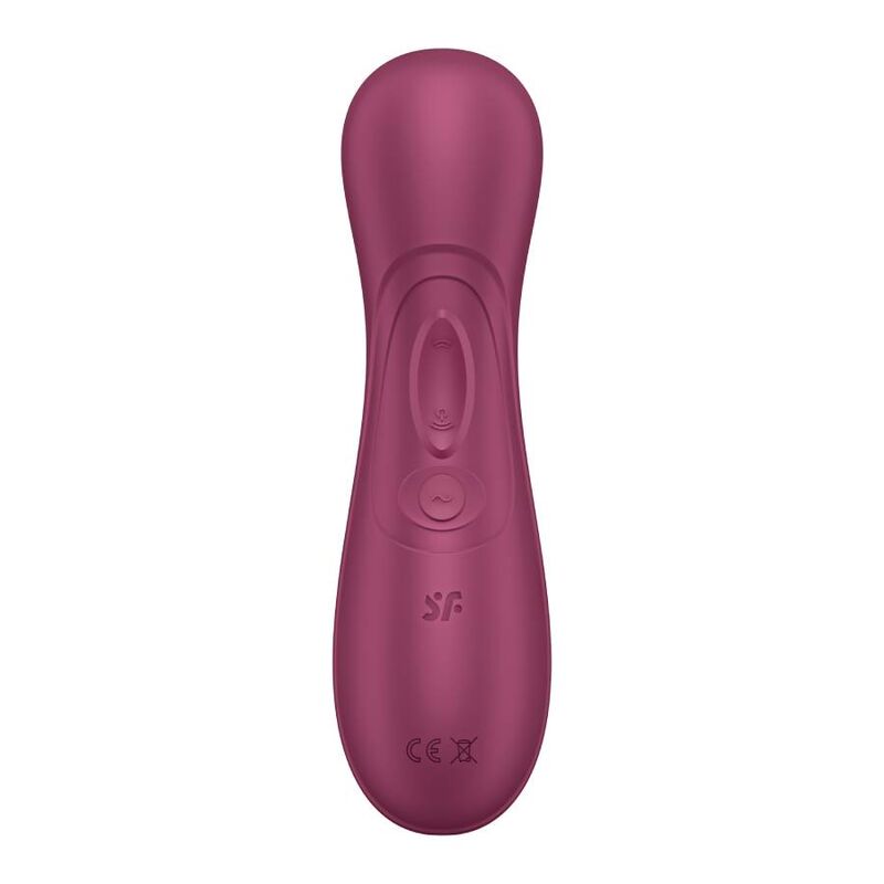SATISFYER AIR PULSE Pro 2 Generación 3 Vin Rouge Bluetooth Application — accessoires inclus