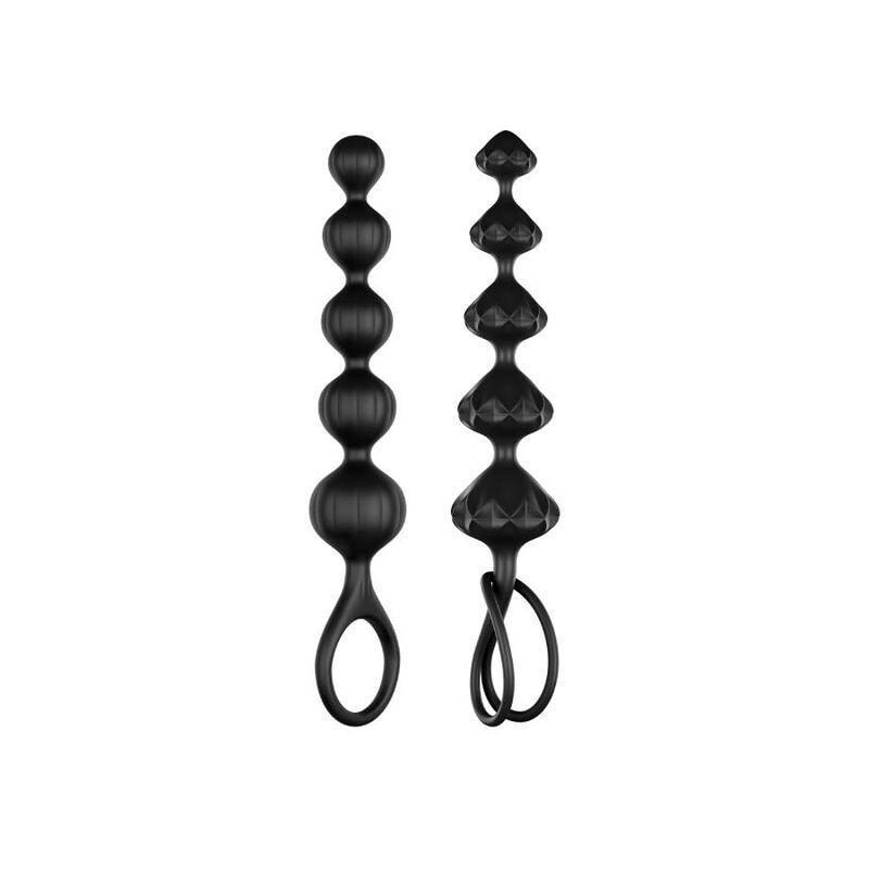 SATISFYER BEADS Love Beads Noir — vue détaillée