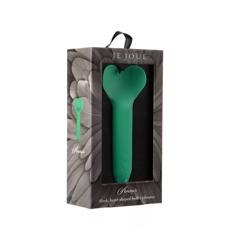 JE JOUE Amour Bullet Vert Émeraude — accessoires inclus