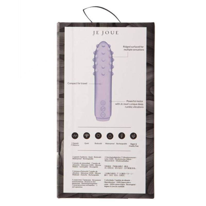 JE JOUE Duo Bullet Violet — accessoires inclus
