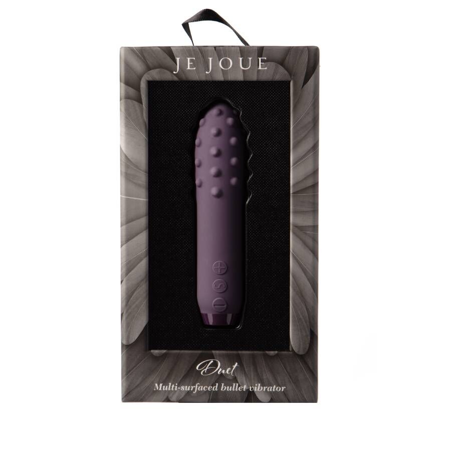 JE JOUE Duo Bullet Violet — vue arrière