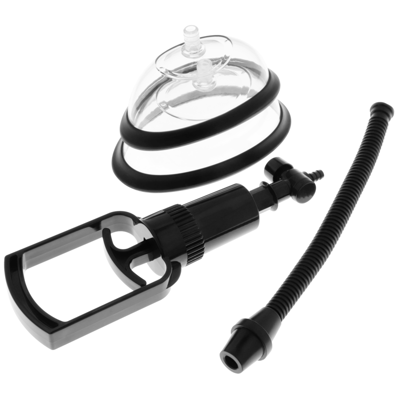 INTENSE FUN TOYS Pompe Vaginale Manuelle Deux Coupelles Interchangeables — vue alternative