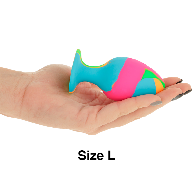 INTENSE ANAL TOYS Ensemble Bouchons Silicone Multicolore — accessoires inclus