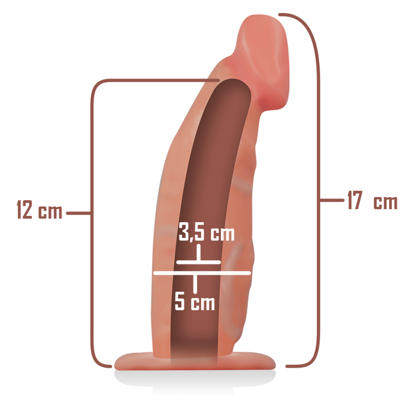INTENSE FOR HIM HARNAIS CREUX GODE 18 X 3,5 CM — accessoires inclus