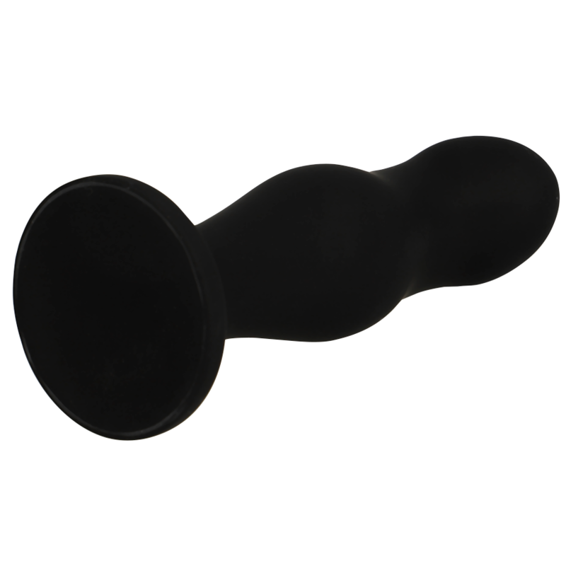 BLACK&SILVER Sean Plug Anal Premium Silicone Noir — vue arrière