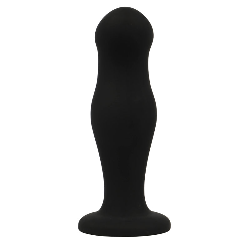 BLACK&SILVER Sean Plug Anal Premium Silicone Noir — vue alternative