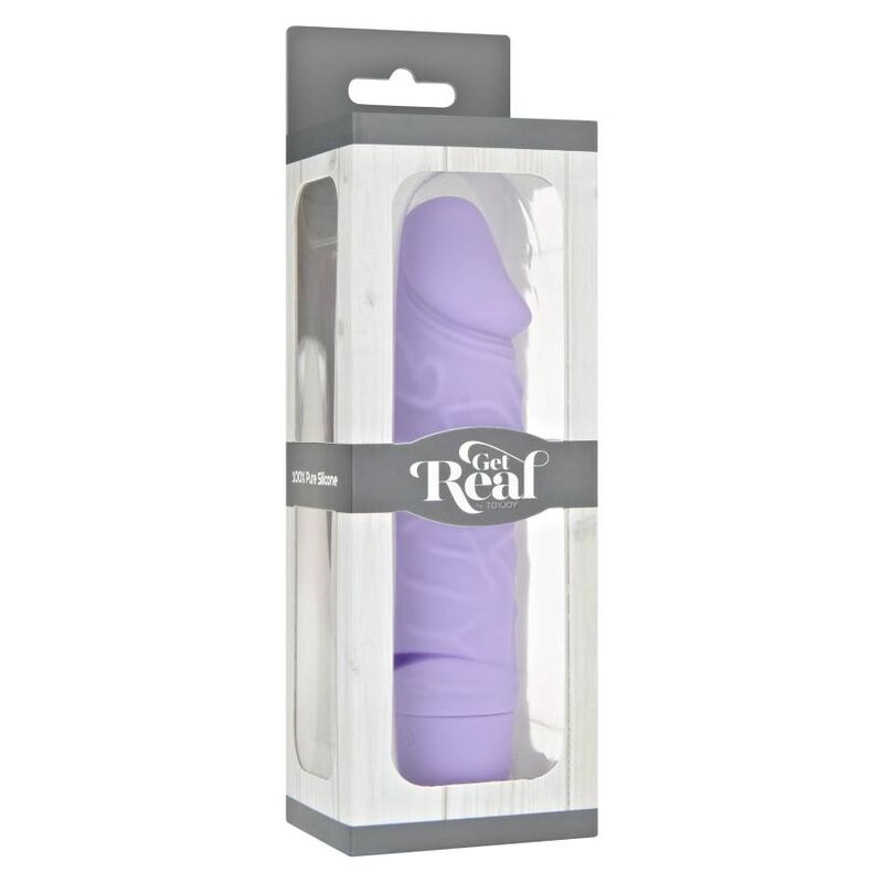 GET REAL MINI VIBRATEUR CLASSIQUE VIOLET — vue alternative