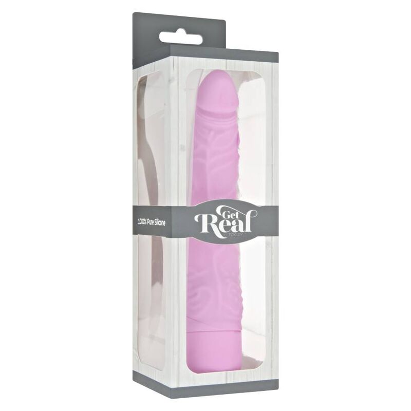 GET REAL - Vibrateur Slim Classique Rose