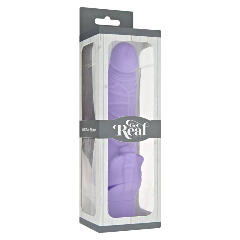 GET REAL VIBRATEUR STIM CLASSIQUE VIOLET — vue alternative