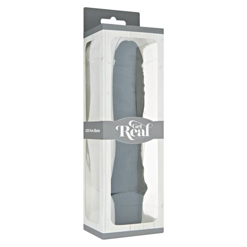 GET REAL - Grand Vibrateur Noir Classique