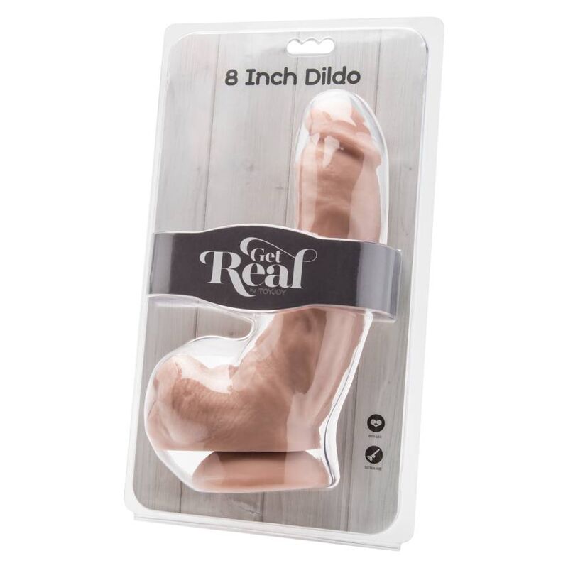 GET REAL GODE 20,5 CM BILLES PEAU — vue détaillée