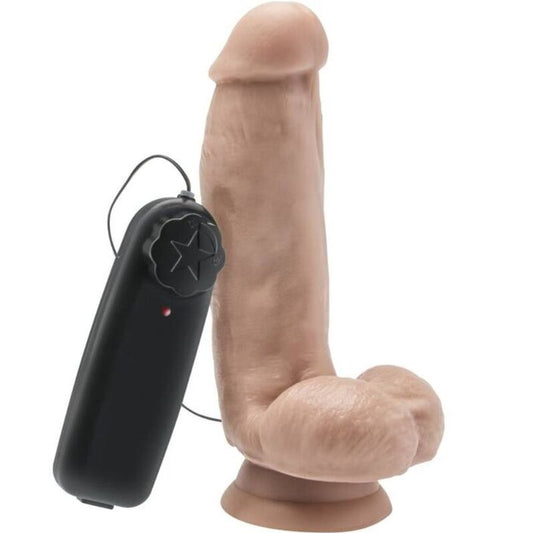 GET REAL GODE 12 CM BILLES VIBRATEUR SKIN - Aura Intime