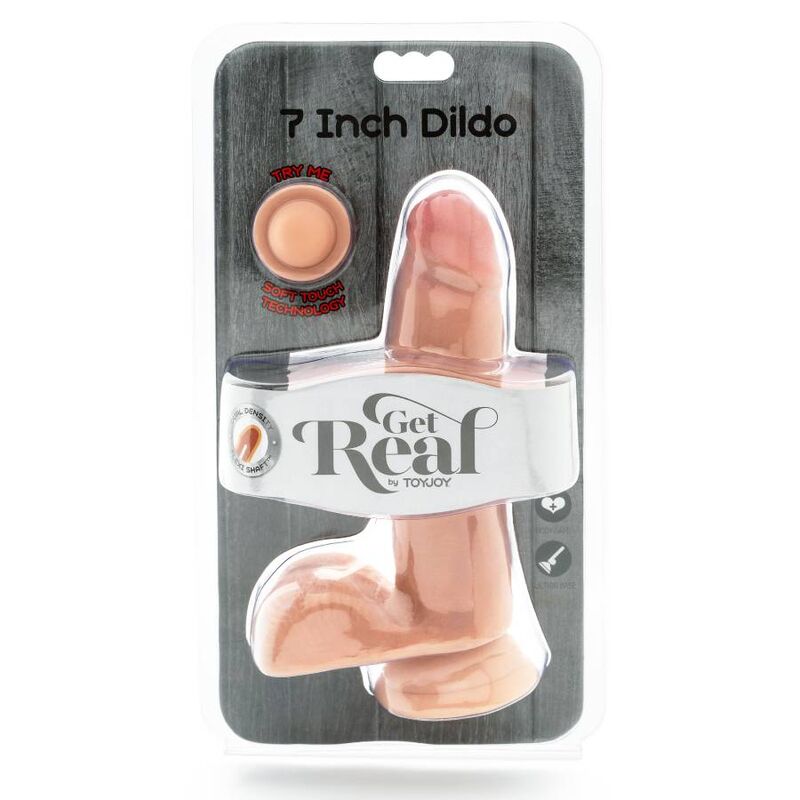 GET REAL GODE DOUBLE DENSITÉ 12 CM BALLES PEAU — vue alternative