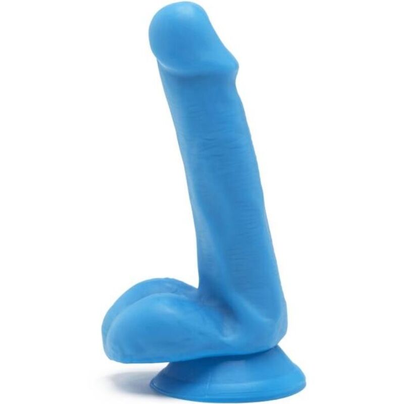 GET REAL GODE HAPPY DICKS 12 CM BALLES BLEU - Aura Intime