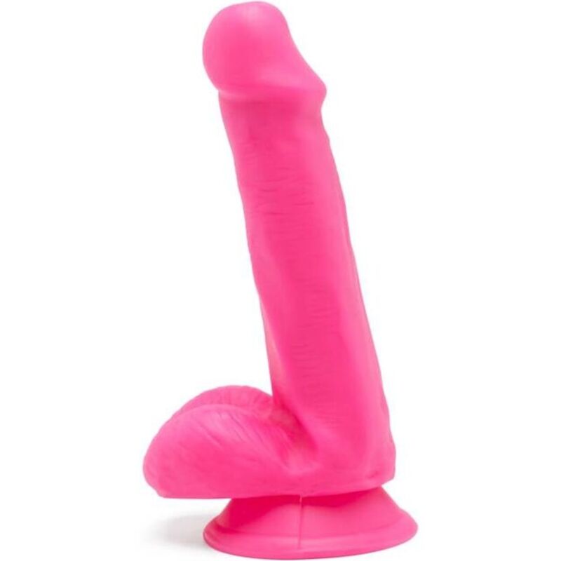 GET REAL GODE HAPPY DICKS 12 CM BALLES ROSE - Aura Intime