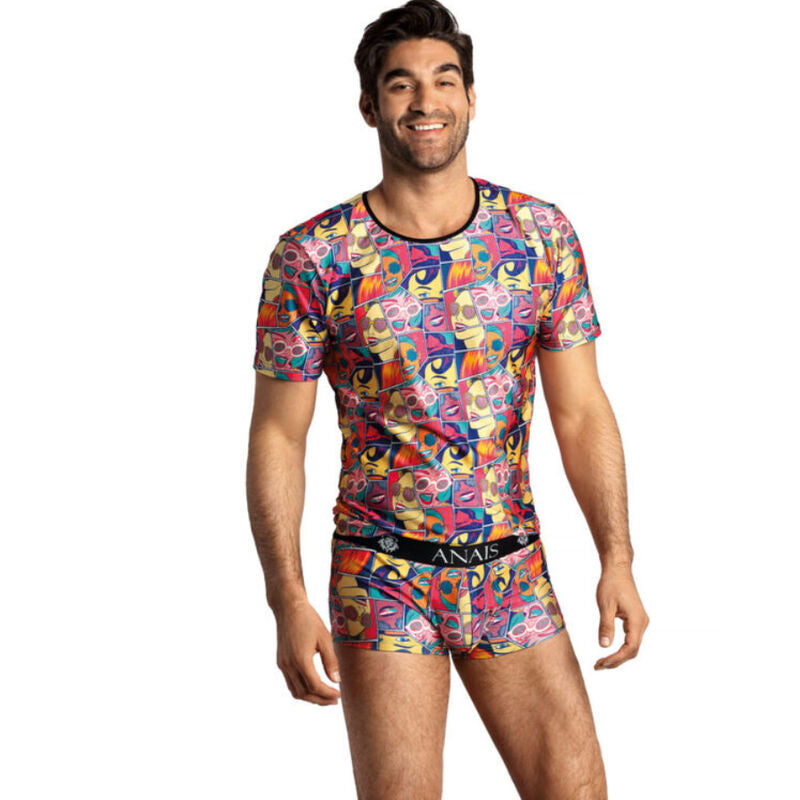 ANAIS MEN ACCESORIES T-SHIRT COMICS M - Aura Intime