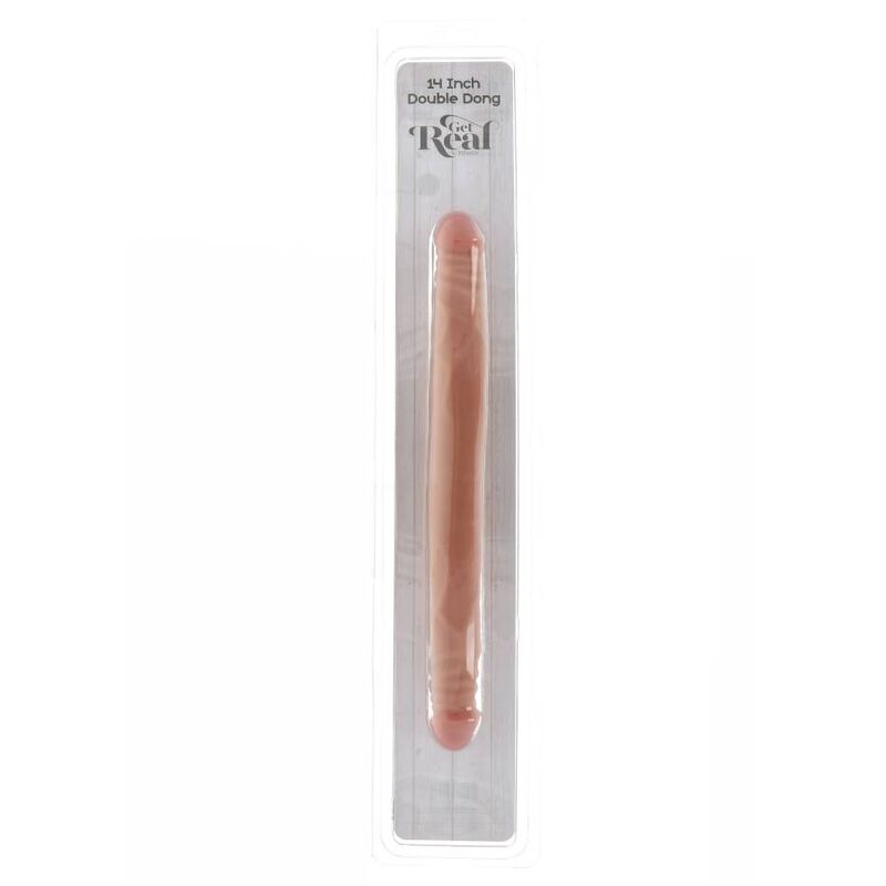 GET REAL PEAU DOUBLE DONG 35 CM — vue arrière