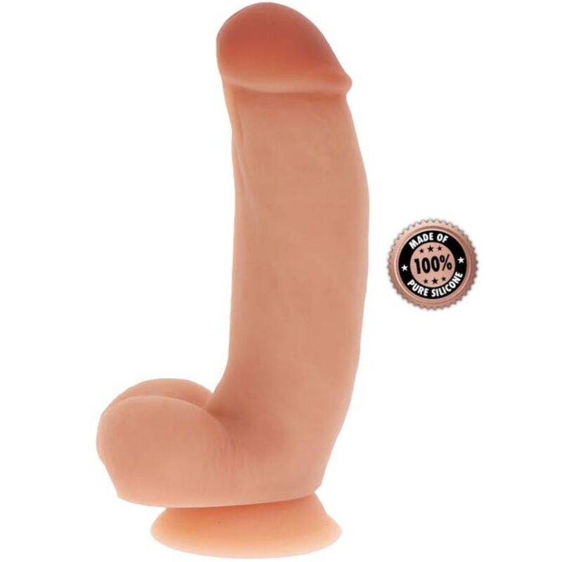 GET REAL GODE SILICONE 18 CM BALLES PEAU - Aura Intime